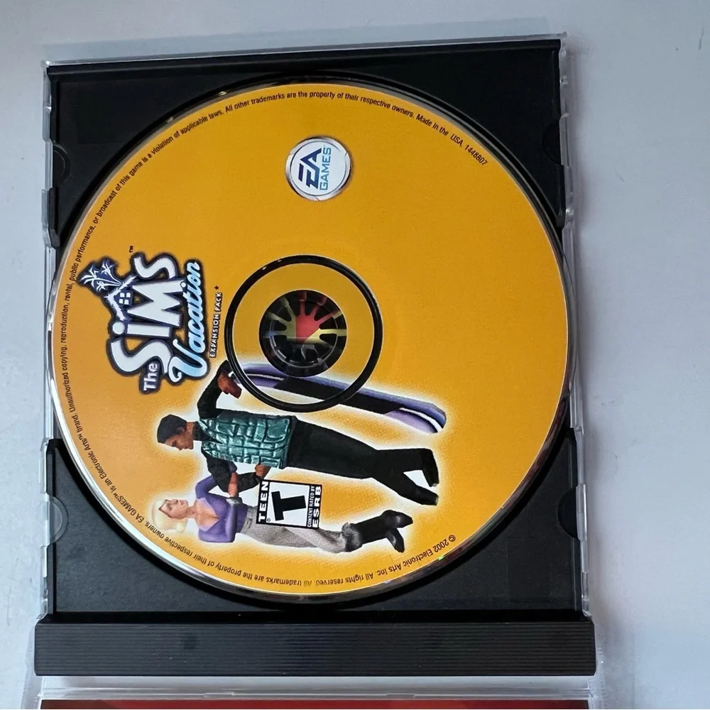 The Sims Vacation expansion pack, CD-ROM PC video game